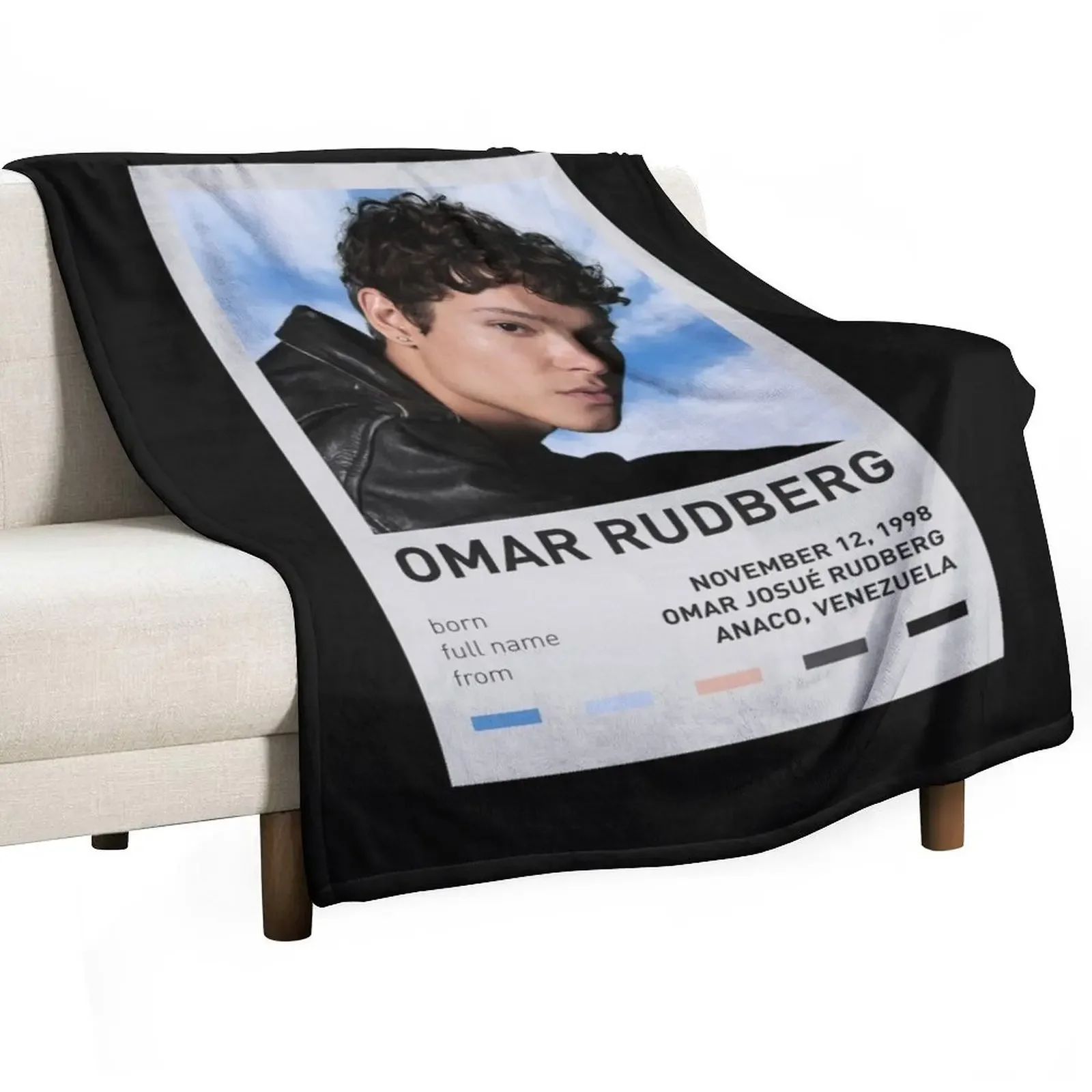 Omar Rudberg Throw Blanket Sleeping Bag Flannels Bed covers Loose Blankets