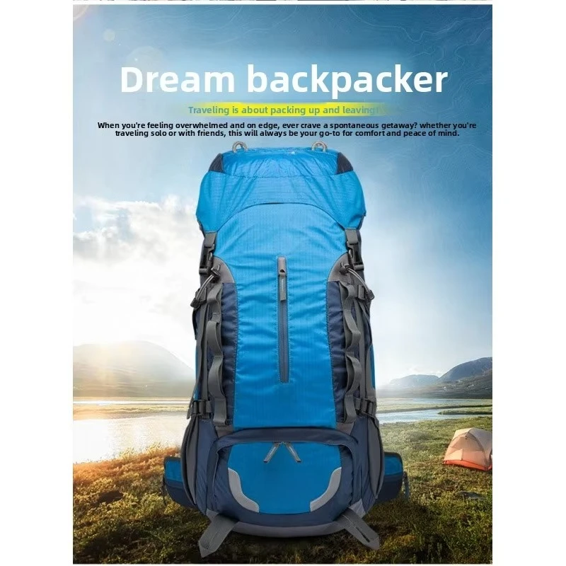 

Рюкзак для походов и кемпинга большой вместимости (60 л), для длительных походов, активного отдыха, спортивный рюкзак для мужчин и женщин