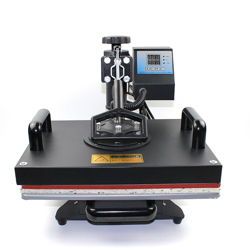30*38CM 5 in 1 Heat Press Multi-Function Combination Machine Sublimation Transfer Printer Price for t Shirt Coffee Mug Plate Hat