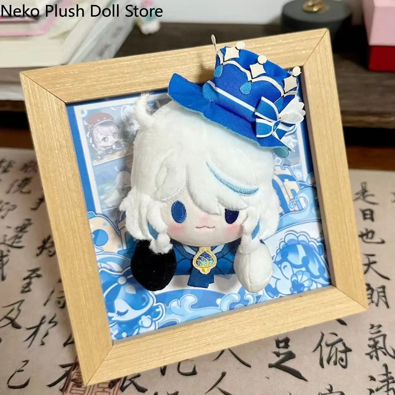 

Genshin Impact Furina косплей магнитное притяжение фоторамка орнамент милый подарок на день рождения орнамент талисман студенческий подарок