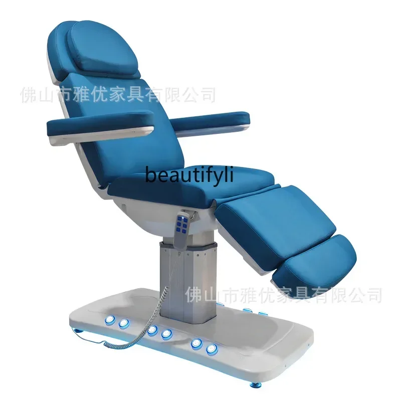 

Electric beauty bed Beauty salon, medical beauty, treatment chair Multifunctional lifting examination bed Pattern