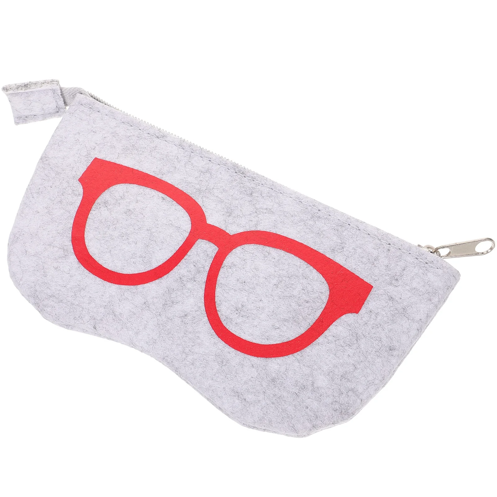 

Stylish Eyewear Bag Compact Glasses Pouch Protective Case Lightweight Portable Fashion Accessory for Travel Daily Use Rose