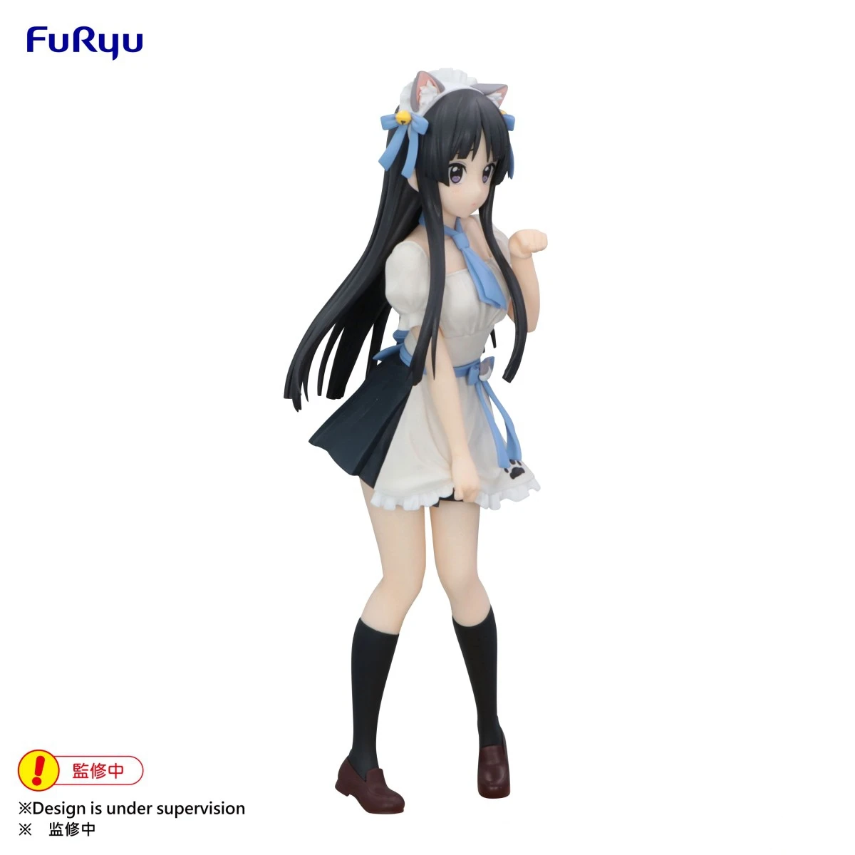 متوفر في المخزون FuRyu الأصلي حقيقية Trio-Try-iT K-ON ميو Akiyama 22 سنتيمتر بولي كلوريد الفينيل أنيمي عمل نموذج لجسم اللعب الهدايا سطح المكتب زخرفة دمية #6