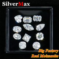 0.1-10CT D Color VVS1 Moissanite Diamond Round / Oval / Pear / Radiant / Emerald / Heart / Princess / Cushion / Asscher With GRA