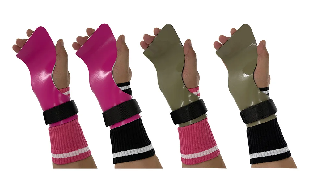 Magnesiumfreie Silikon-Turngriffe für Crossfit, Pull-Ups, Cross-Training, WOD, Heimtraining und Workout-Handschuhe – Detail 3
