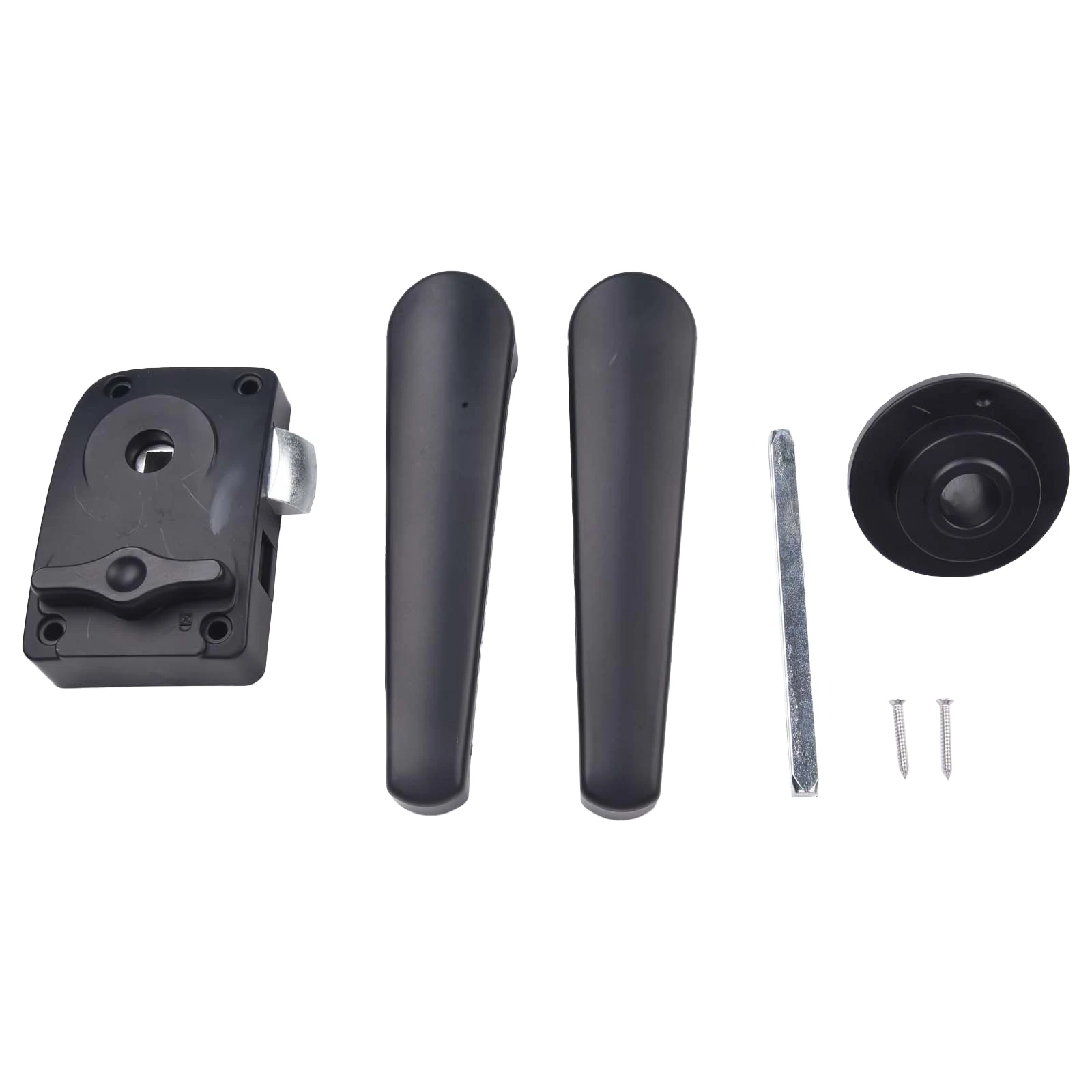 

Handle Lever Latch RV Toilet Door Lock Product Name RVs Replacement 168.88*87*106.75 Mm Accessories Home Improvement