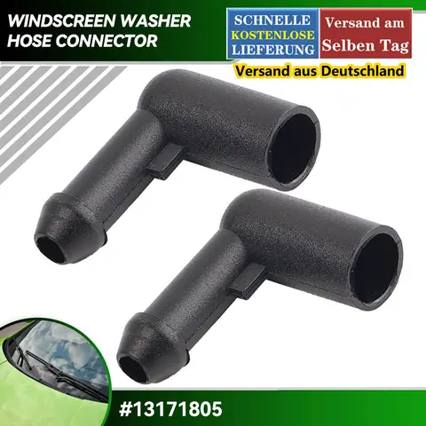 Car Windshield Washer Pump Connector Elbow 13171805 for Vauxhall Opel Vastra H Corsa D