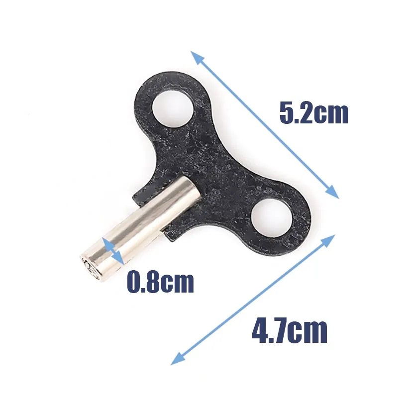 Clock Parts Three-Five Winding Keys for Wall Floor Alarm Clocks Compas Three-Five Open Key Accessories for Timepiece Mechanisms