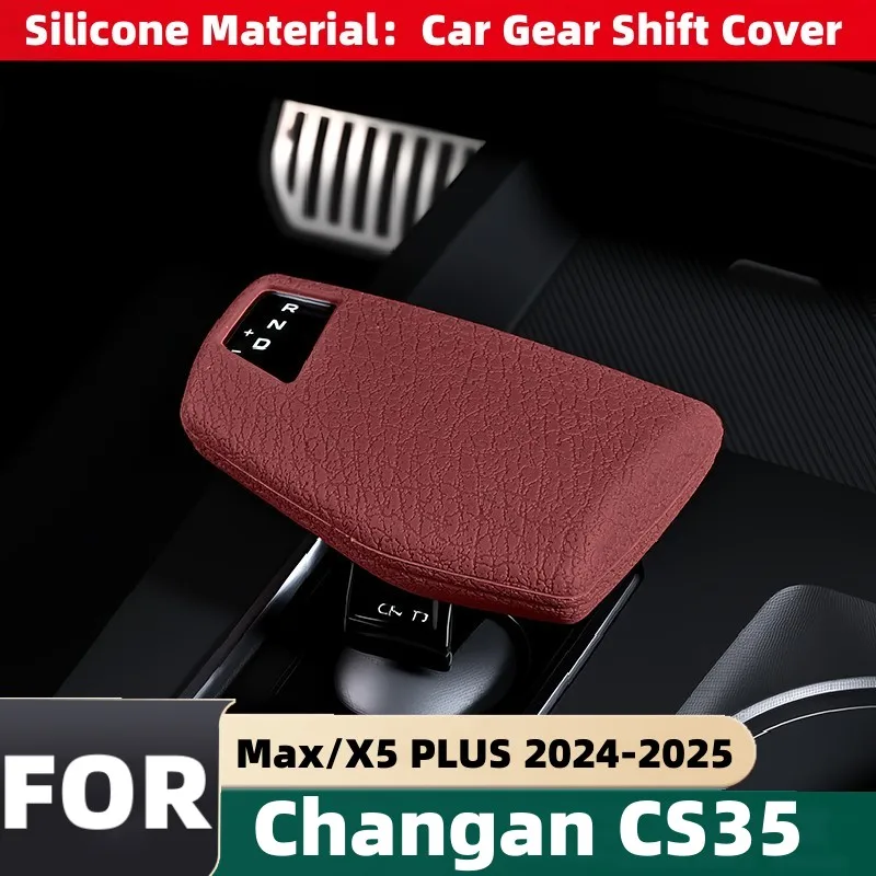For Changan CS35 Max/X5 PLUS 2024‑2025 Also Fits Volga K30 Car Gear Shift Knob Head Cover Automatic Gear Shift Handle Trim Cover