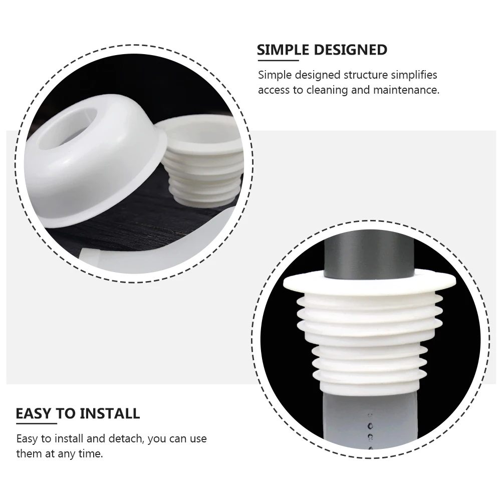 OdorProof Inner Core Floor Drain Deodorization Device Sealing Ring Anti Insect Cockroach Washer Basin Sewer Cover