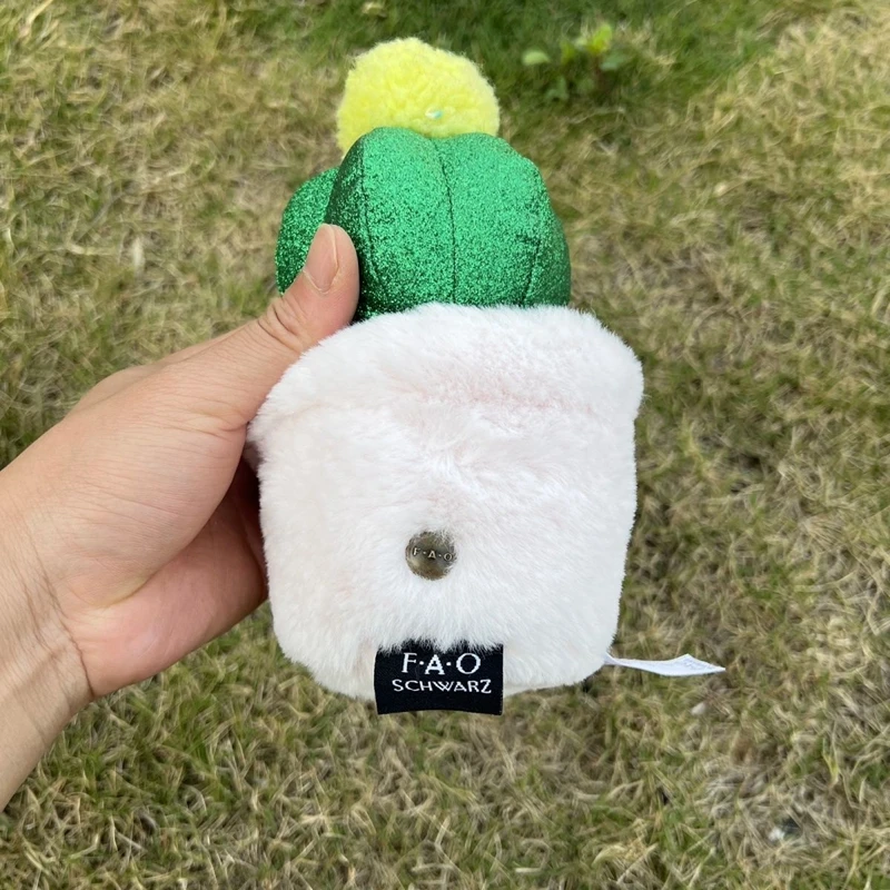 15cm 선인장 화분에 심은 식물 플러시 장난감 선인장 공 작은 장식 항목 Kawaii 인형 어린이 생일 및 크리스마스 선물