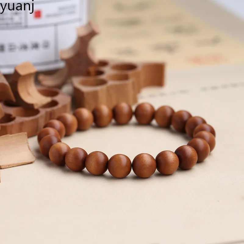 

Indian Mountain Old Material Smooth Grain-Resistant Grade Sandalwood Bracelet