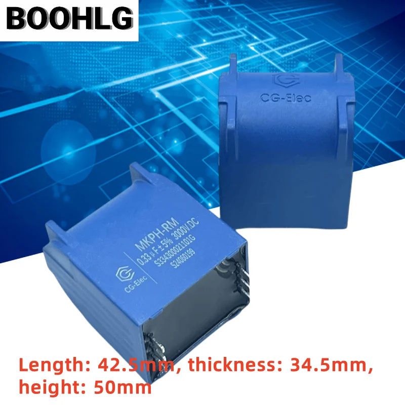 

1PCS MKPH-RM 0.33UF 3000V Induction heating equipment resonant induction cooker capacitor