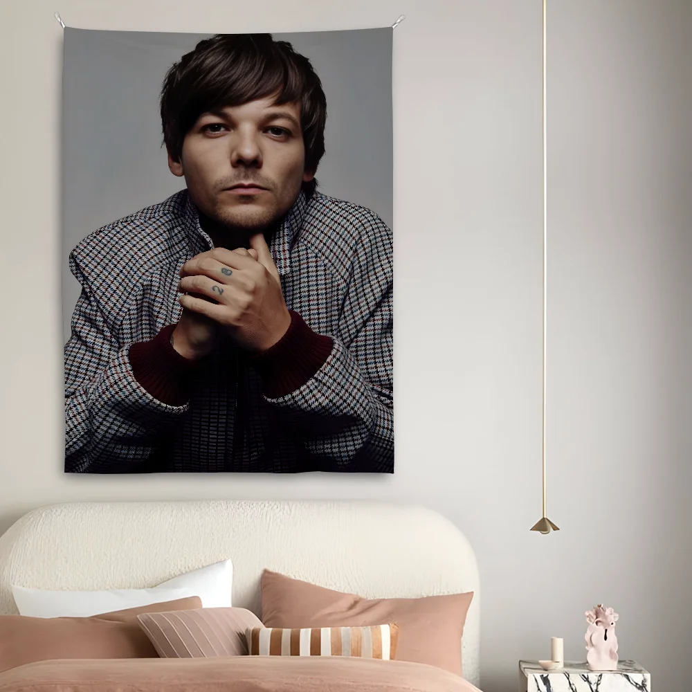 L-Louis Hot Singer T-Tomlinsons Album Tapestry Perfect For Home&Living Bedroom Decor Wall Art Backdrop Banner