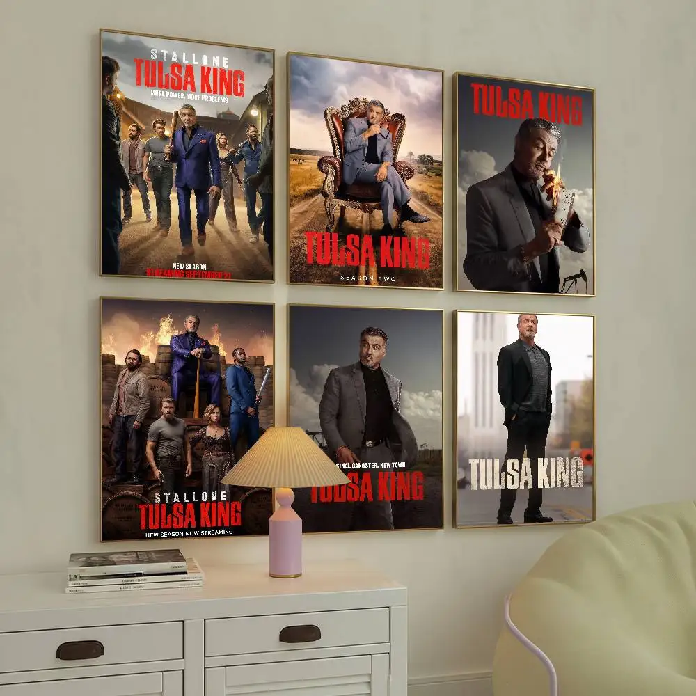 ملصق كوميدي TV Tulsa King مناسب للمنزل وغرفة المعيشة وغرفة النوم والمكتب والبار لتزيين الحائط