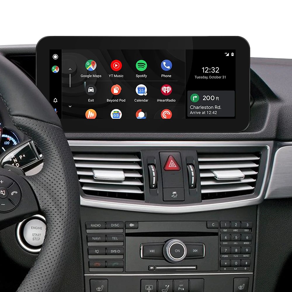 4G Wireless Android Auto Mirroring für E-Klasse NTG 4.5/4.7 Mercedes W212 Apple CarPlay Upgrade 10,25 Zoll 4G Wireless CarPlay Wi-Fi – Detail 14