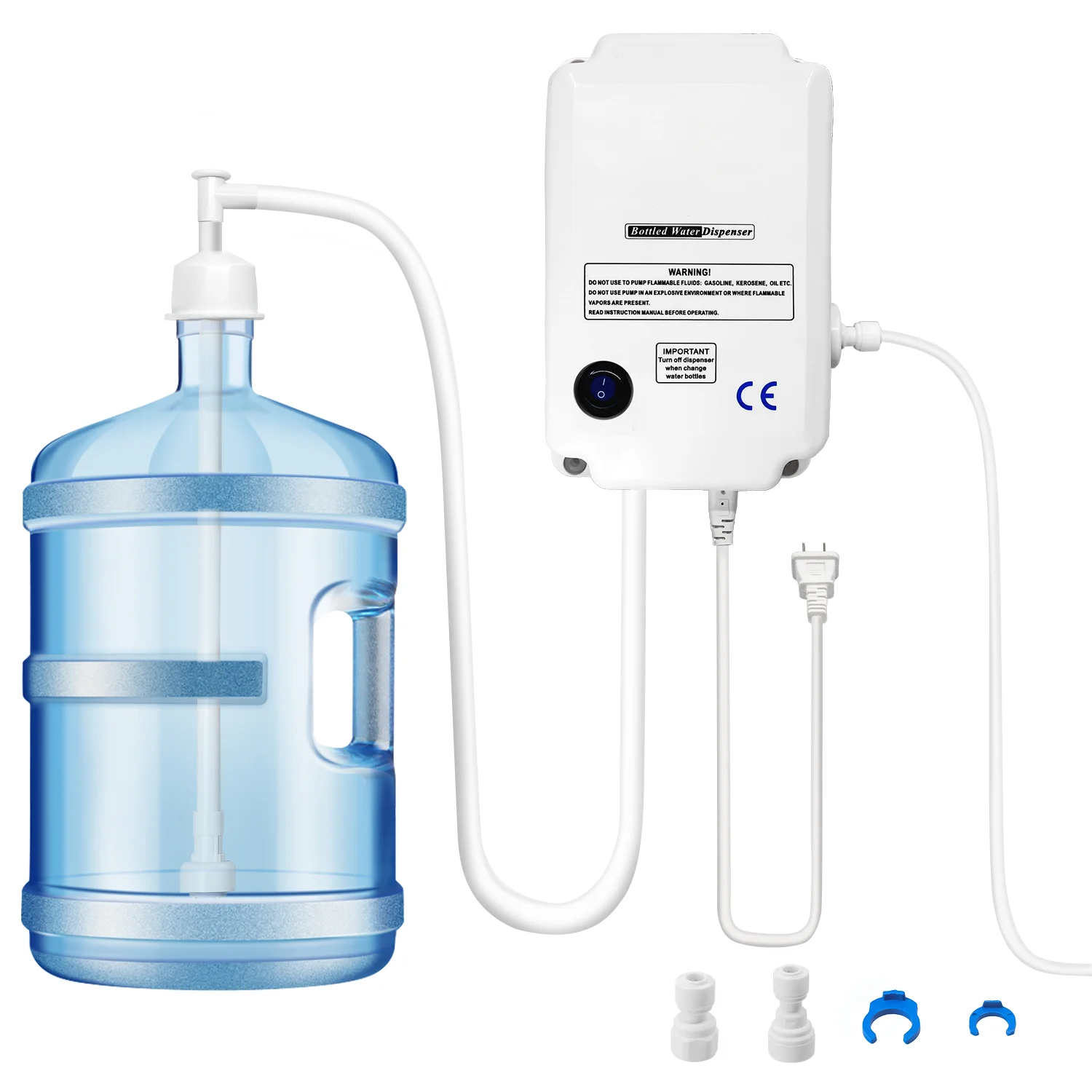 High quality custom 5 gallon dispenser bottle pump coffee ice maker food grade portable drinking water pump