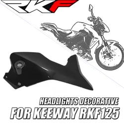 For Benelli 180S 180 S 165S Keeway RKF 125 Left And Right  Headlights Decorative Shells FIT Keeway RKF 125
