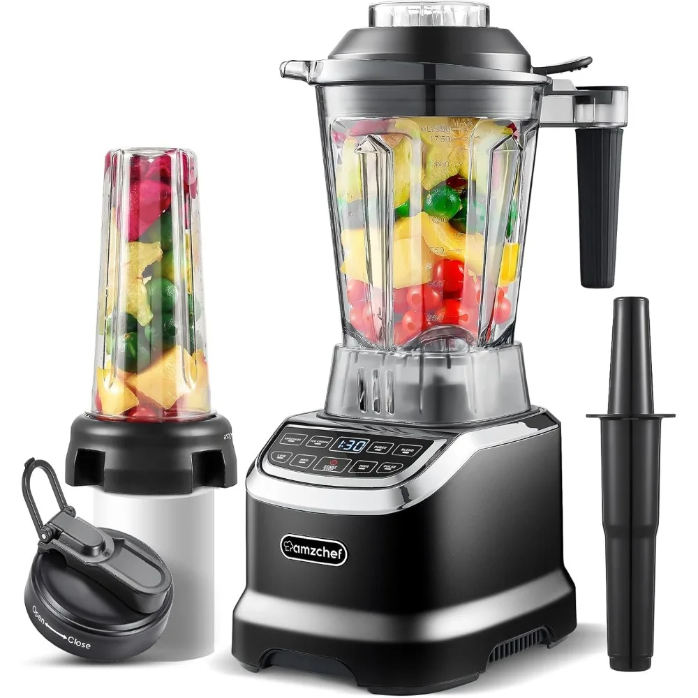 Professional Blender for Kitchen, 1800 Peak Watts, 4 Functions for Smoothies, Frozen Drinks, Ice Cream & Hearty Soups