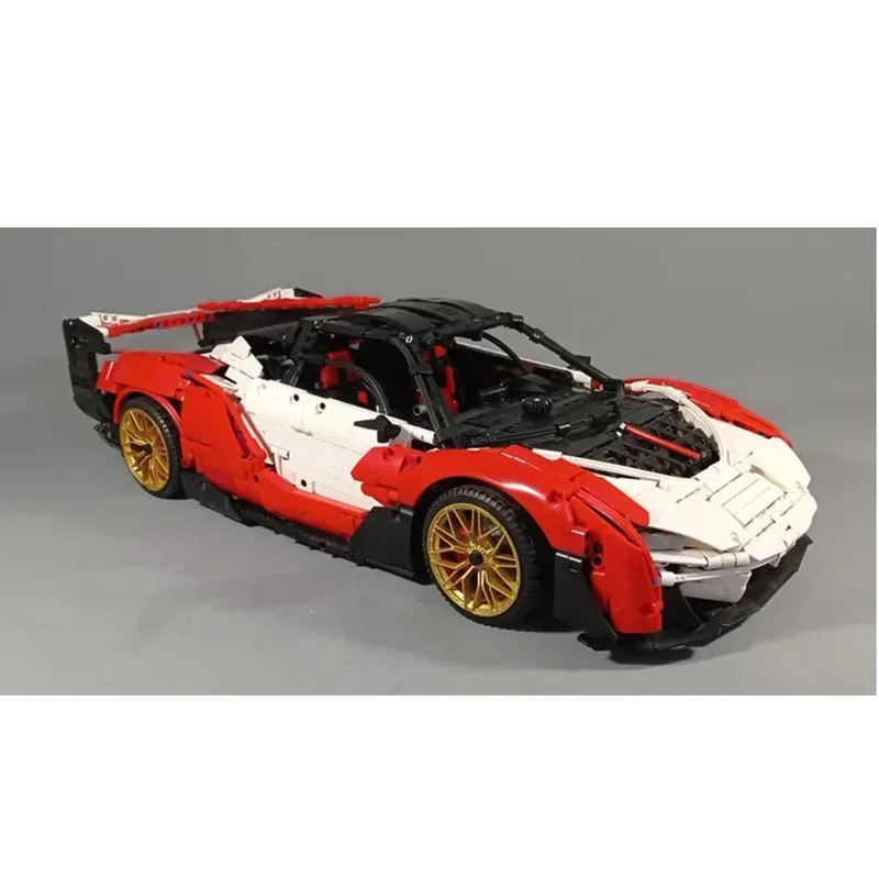 

MOC-144737 Классические гоночные блоки суперкар 90-х годов 1:8, модель 3816, деталиMOC, креативные строительные блоки для мальчиков и детей на день рождения, игрушки, подарки