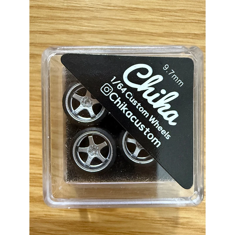 1/64 Chika Wheel Hub 9.7/8.9/10.5mm Static Model Is Suitable for 1:64 Car Model Modification Accessories