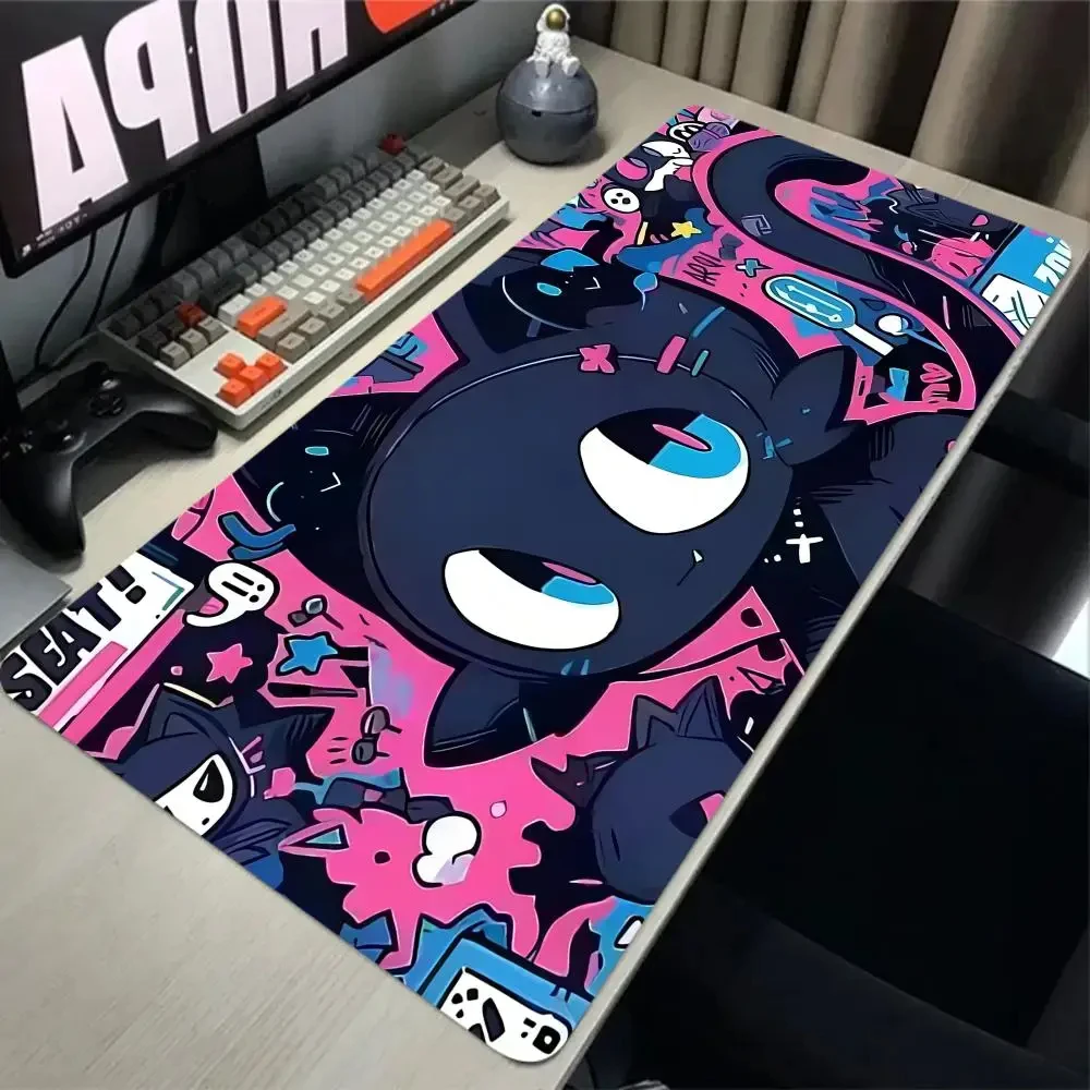 Anime drawing cute cat Xxl 800x300mm desk mat game mouse pad desk mat large desk blanket design mouse pad suitable for computer