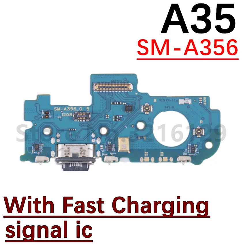 For Samsung Galaxy A55 A35 A25 A15 A05 A05s A04 A04e A04s USB Charge Charging Port Dock Connector Mic Board Flex Cable