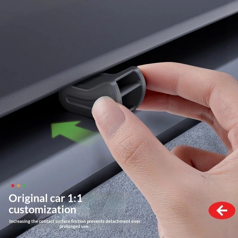 Silicone Air Freshener Adapter, Car Air Vent Aromatherapy Clip, Fragrance Clip for Tesla Highland Y Launch 2025