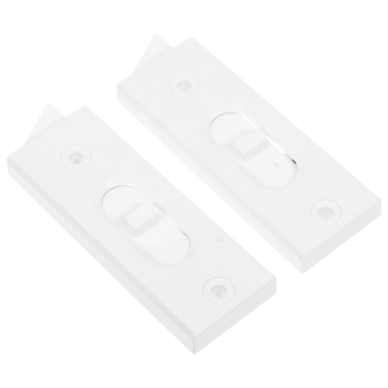 1 Pair Plastic Tilt Latch Replacement Locks Snap-In Latch Pairs Parts, Spring-Loaded Sliding Latch, Small Latch, Window