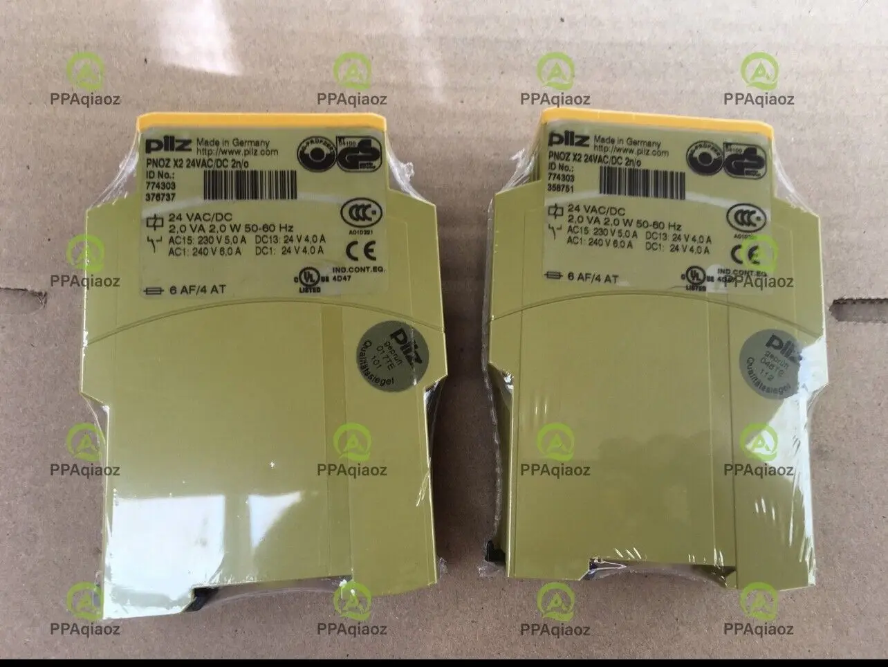 

1pcs New Pilz PNOZ X2 24VAC/DC 2n/o 774303 Fast delivery