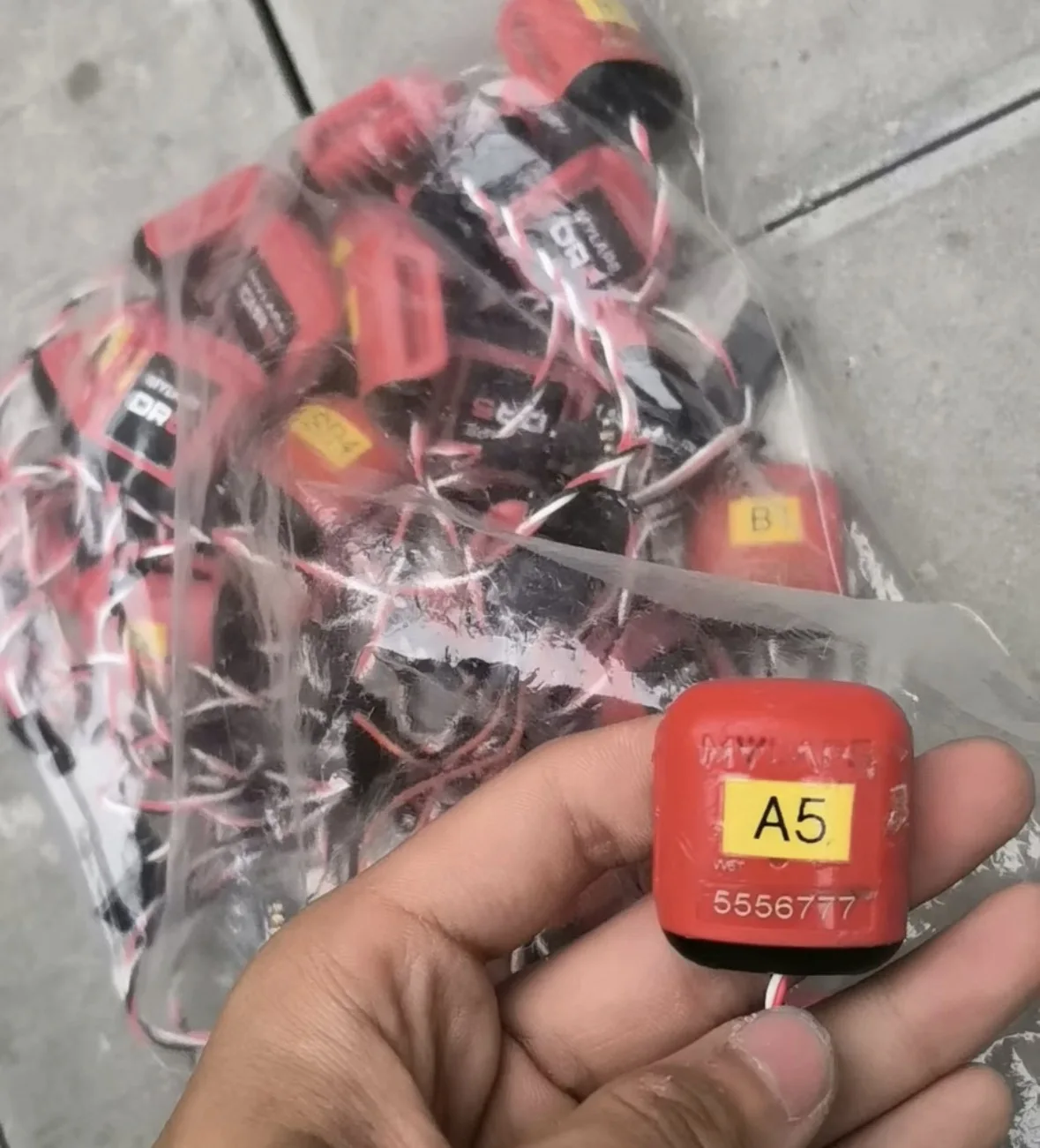 Used MyLaps DR5 Drone Racing Transponder Working Perfectly for FPV drone precision accuracy reliability high speed racing quads