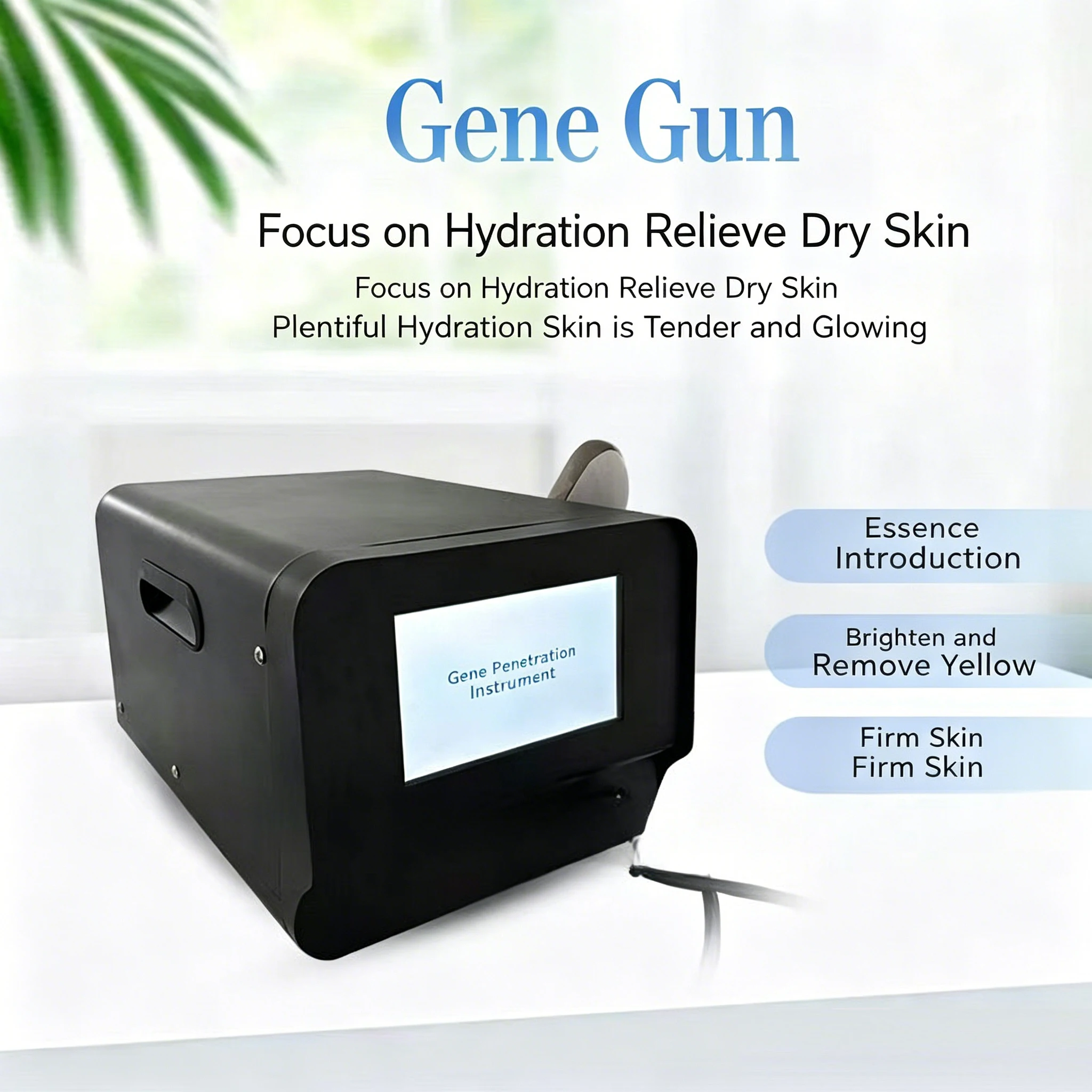 Nano Gene Gun Water Light High-pressure Mesoderm Introduction Atomization Hydration Enhancement