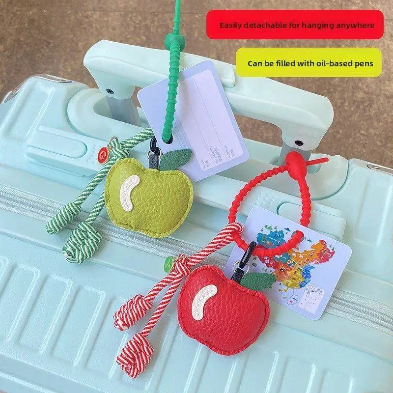 Luggage Tag  Board Decorative Travel Suitcase Hanging Tag Visible Cute Lost Baggage Prevention Air Ticket Accessory