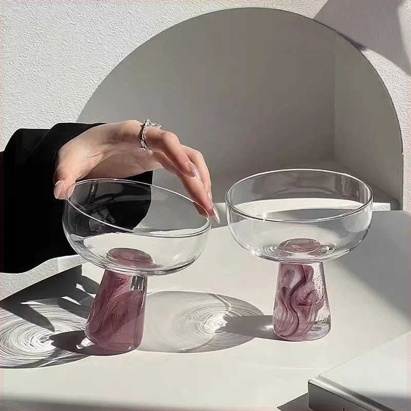 

Tall Wine Glasses, Champagne Glasses, Ccktails, Dessert Glasses Bowl , Ice Cream Glasses, Vintage Ornaments