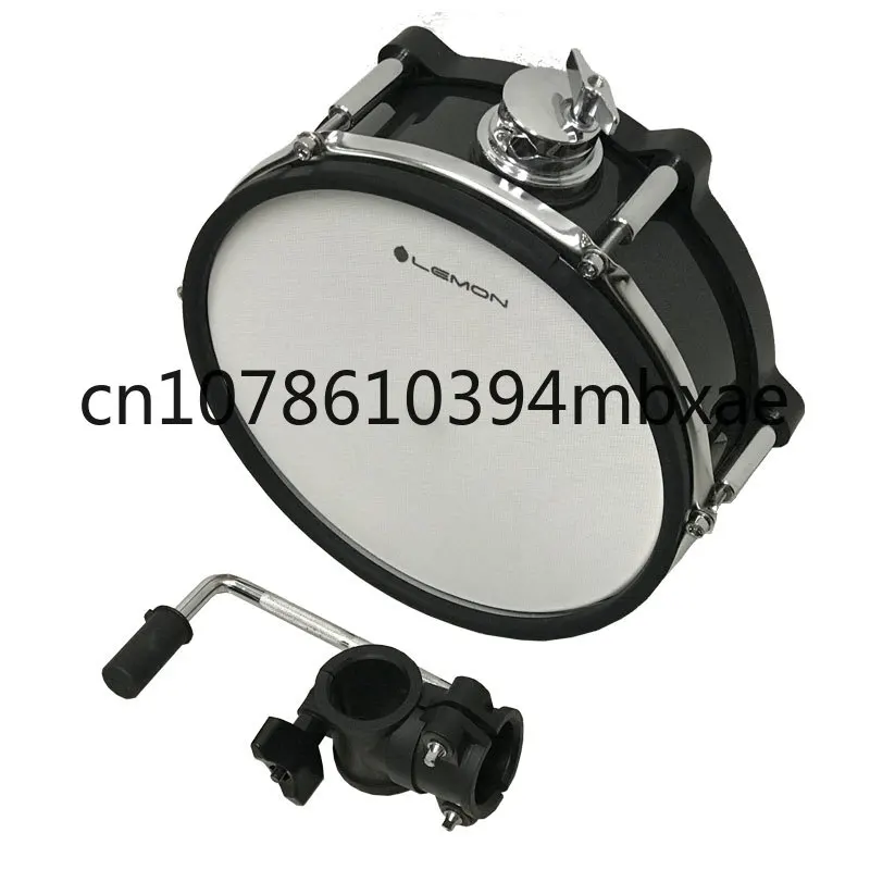 

Lemon drum pad 10" dual zone wooden mesh drum parts for electronic drum with Tom holder & Clamp