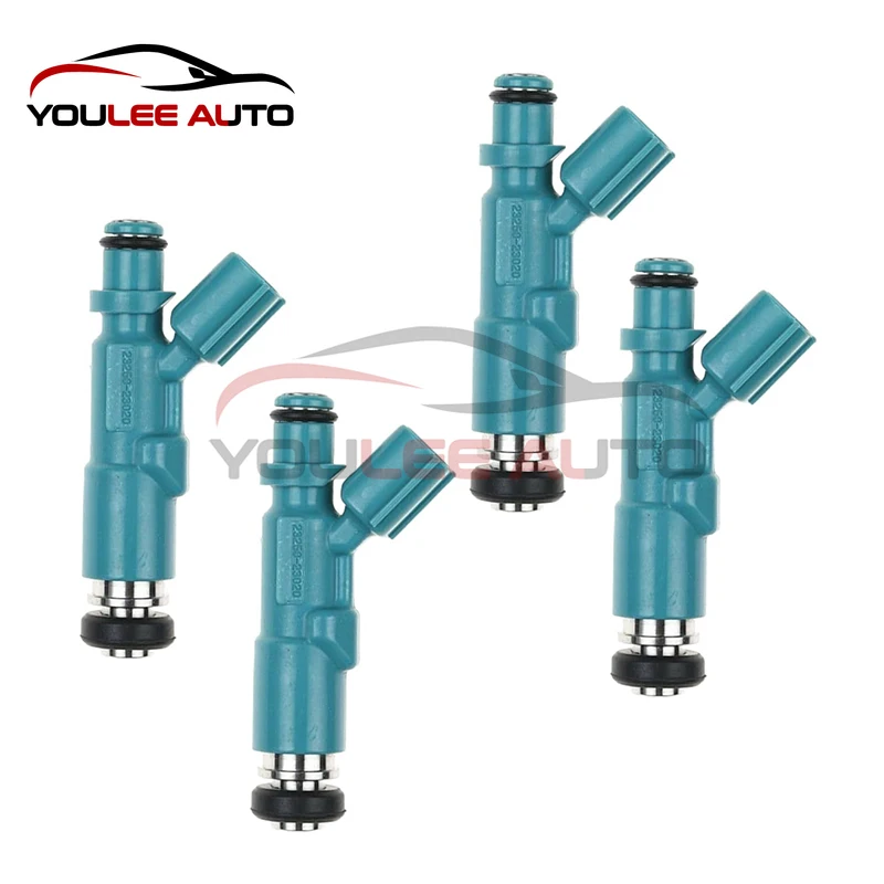 

4Pcs 23250-23020 23209-23020 23250-29015 2325023020 2320923020 Fuel Injectors Nozzle For 1999-2005 Toyota Yaris Vitz 1.0L 1.3L