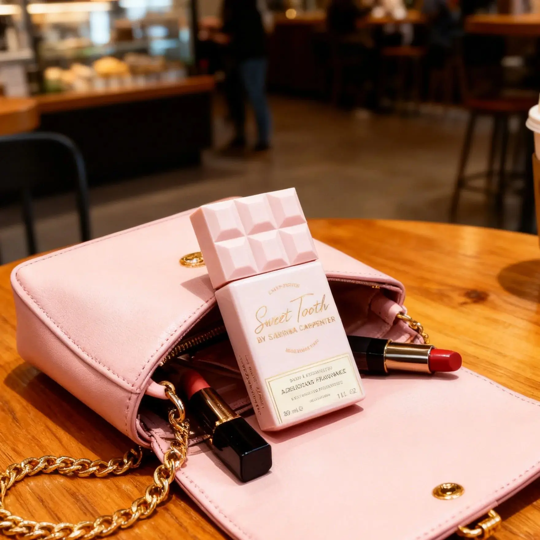 Novo Perfume de Chocolate Rosa 75ml Doce e Duradouro para Homens e Mulheres