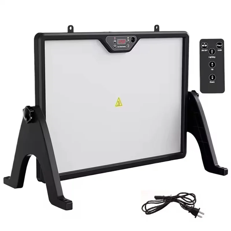 AA19 Adjustable Height& Angle For 30-Chick Brooder Plate, Remote Temperature Control For Chicks Heating Mat With Accessories US