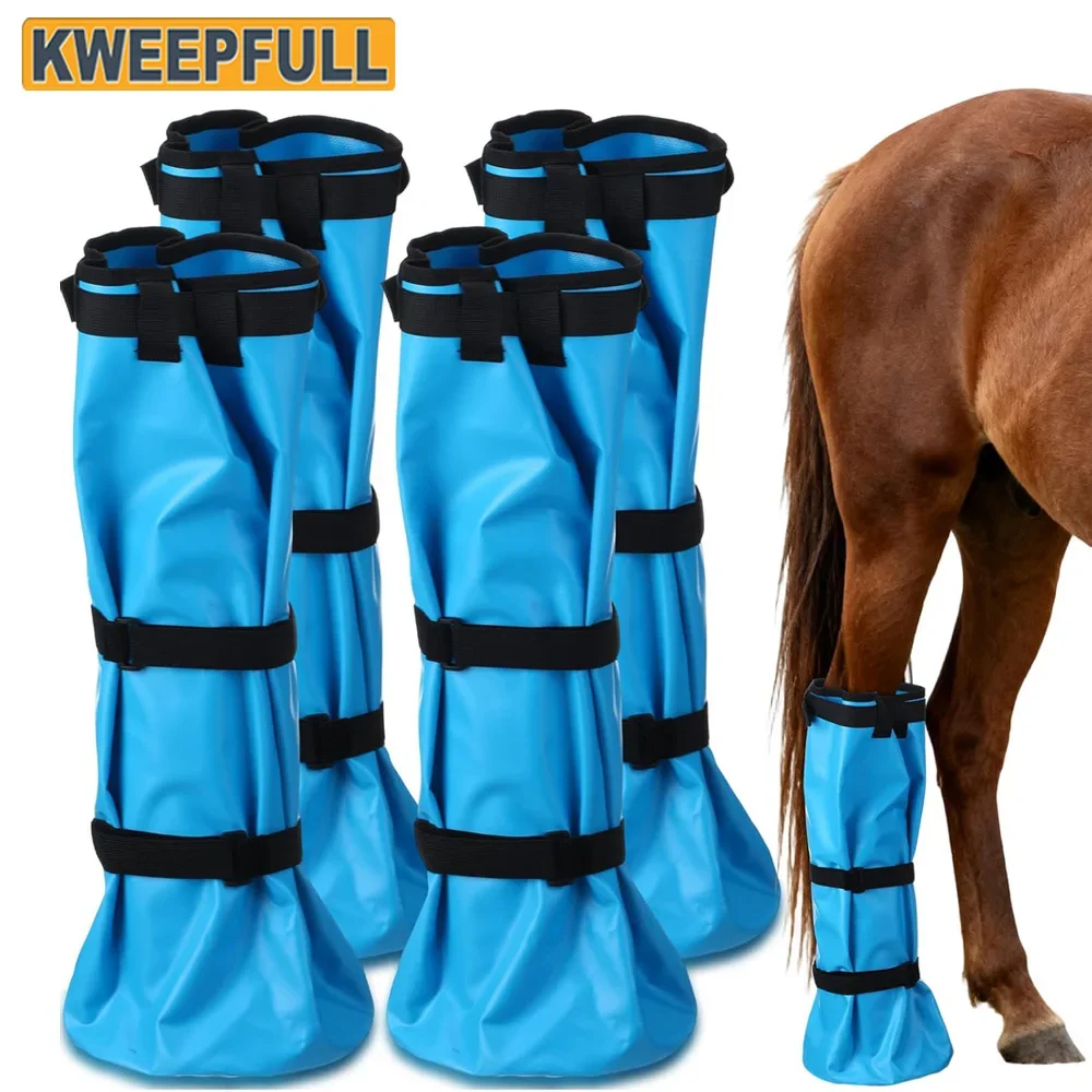 1Pcs Horse Hoof Care Soaking Boot, Easy‑to‑Use Equine Soaker Bag, Alternative To Hoof Treatment Bucket Soaker