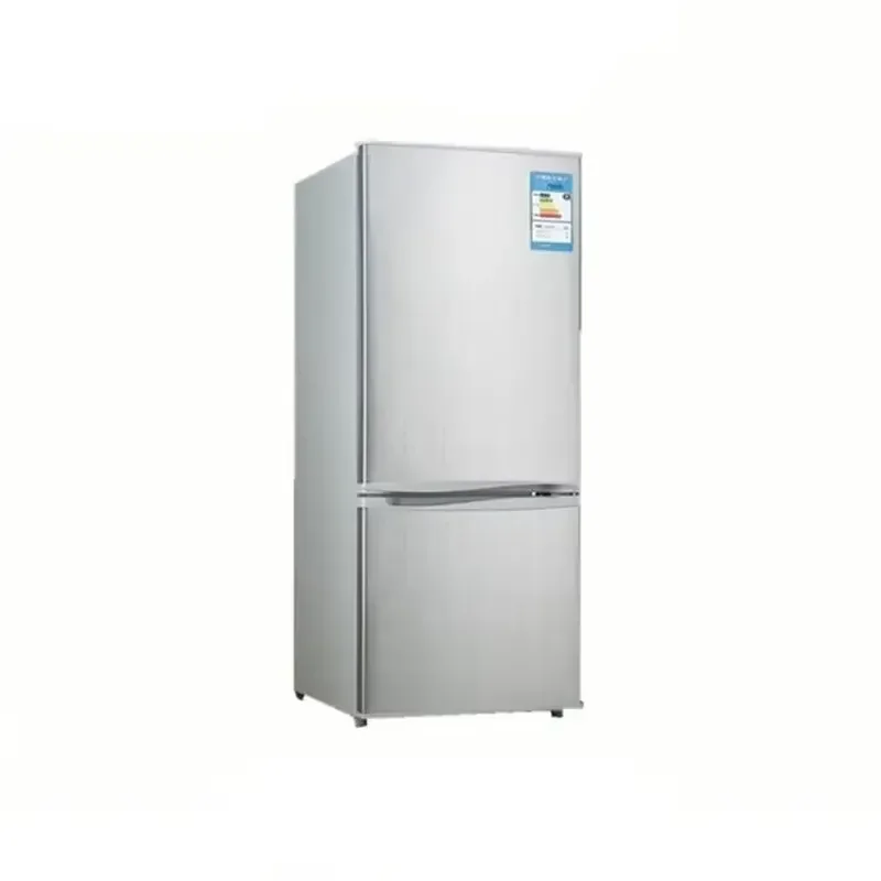 138L Portable Double Door Compressor Refrigerator 12V 24V DC 110V 220V AC Mini Fridge for Car Home RV Camping Travel
