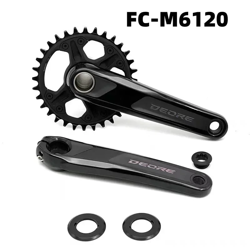 SHIMANO DEORE FC M6120 Crankset 1x12Speed 175MM 32T Mountain Bike DEORE M6100 Series