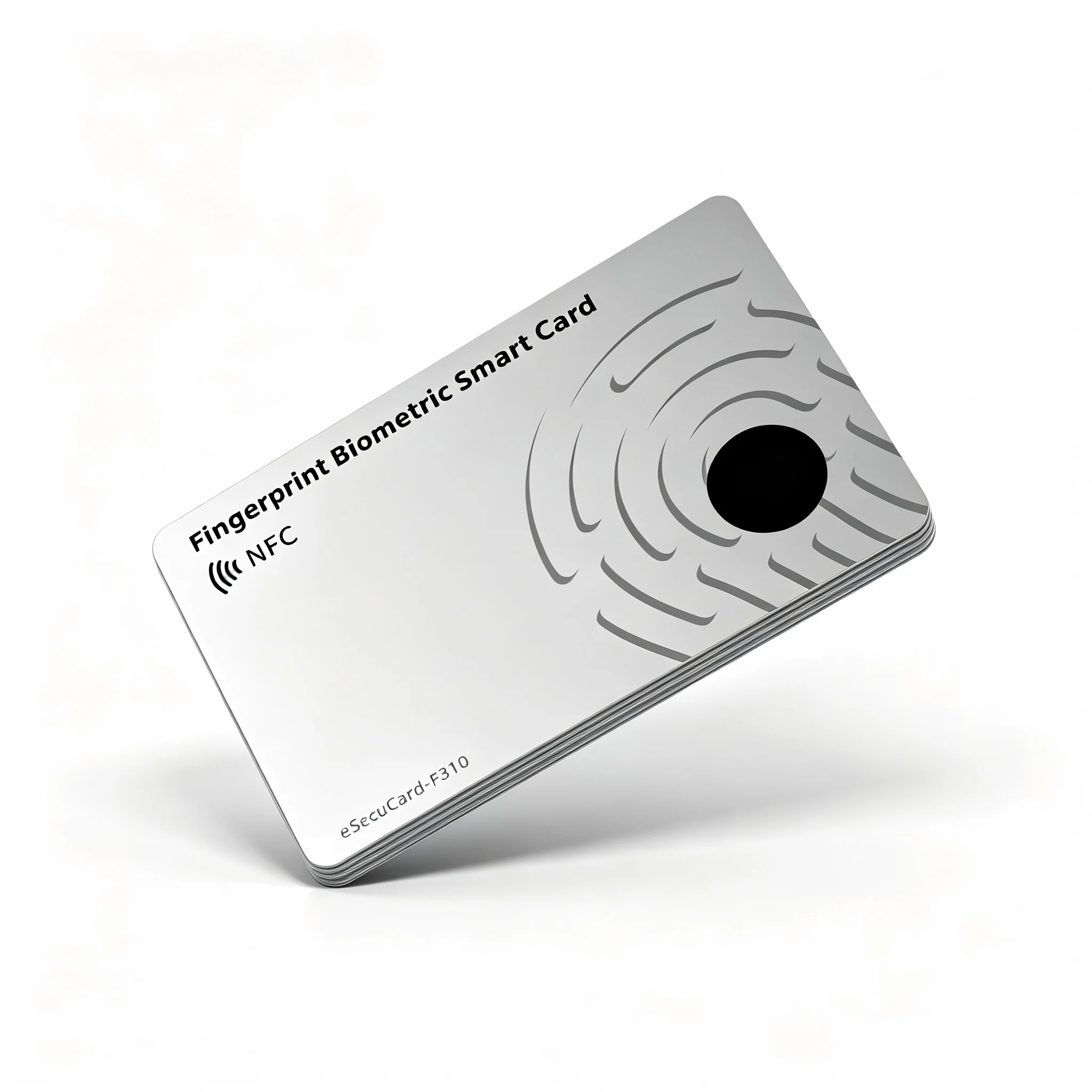 Excelsecu eSecuCard-F310 Biometric Fingerprint Smart Card ISO14443A NFC Contactless CPU for Access Control ID Member Security