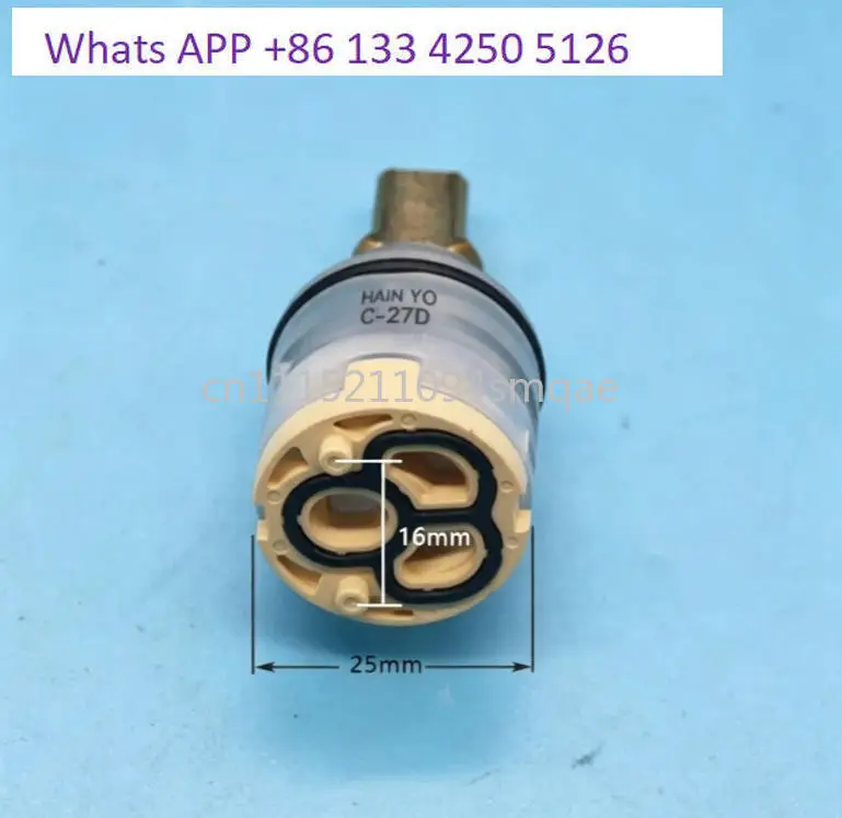 diameter 25MM GL12TD faucet hot and cold mixed faucet ceramic spool flat foot,