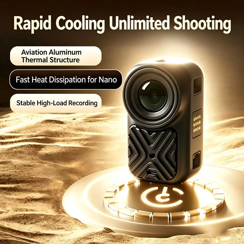 Aluminum Rapid-Cool Heatsink for Nano Fit Ultra-Thin Adhesive Waterproof Sweatproof