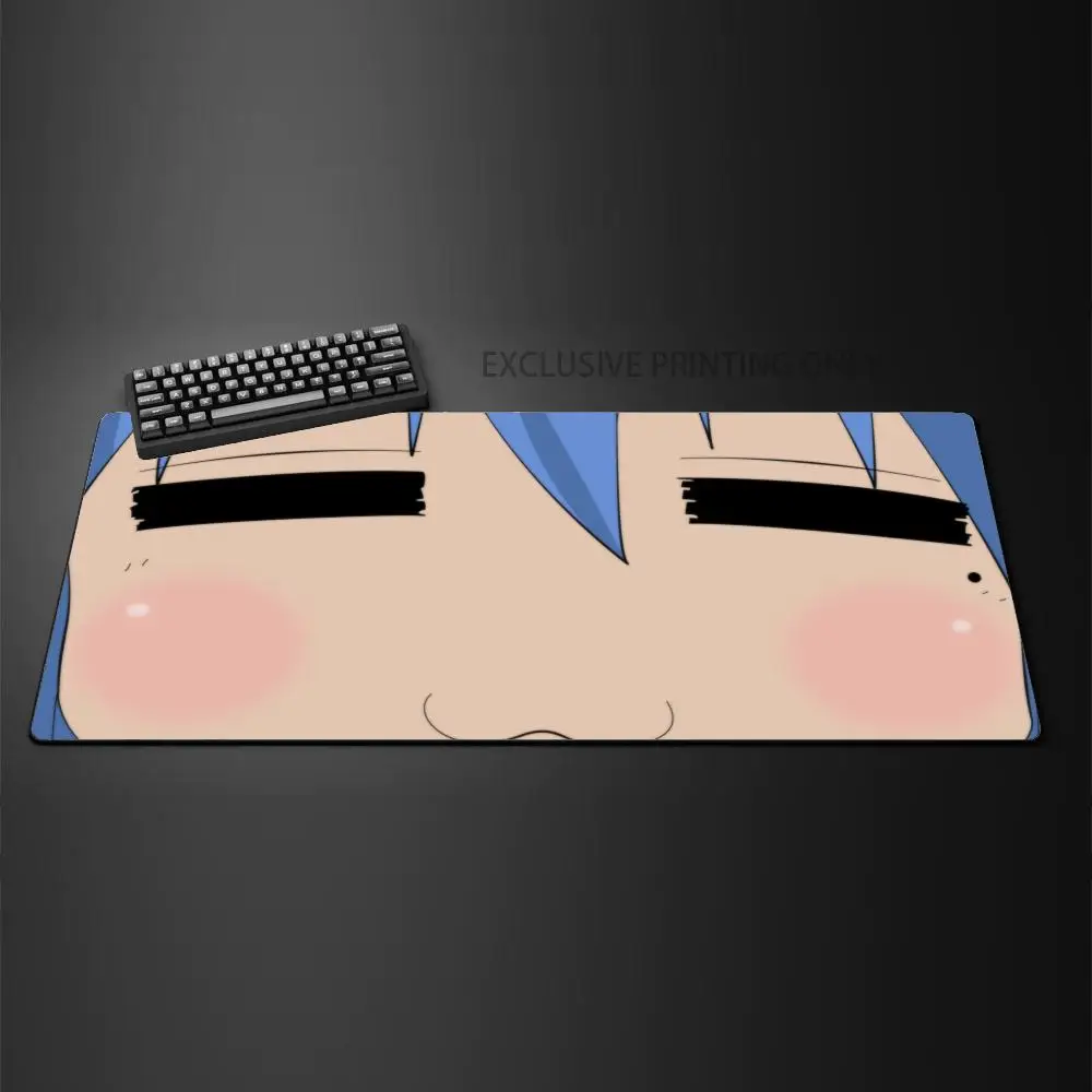 Konata Izumi Anime Kawaii Mousepad Cute Keyboard Office Large Desktop Mouse Pad Game Non Slip Playmat Custom HD Rubber Table Mat