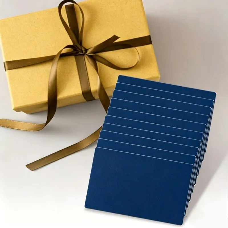 20 pcs 0.45mm Laser Engraving Cards with Durable Scratch Resistant, ideal for Gift Name Cards and Gift Name Cards