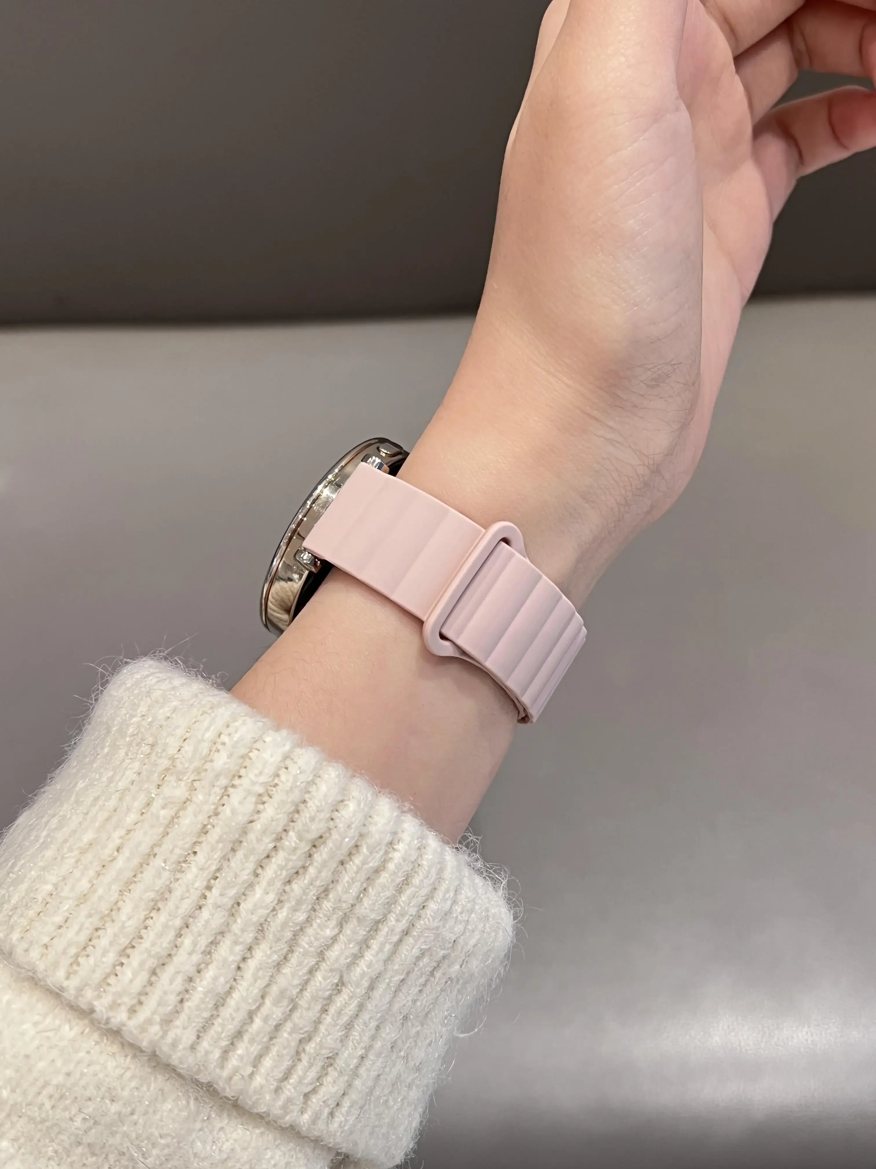 

New Band For Samsung Galaxy Watch 7 FE 5 Pro 4 6 Classic 44mm 40mm Sports Bracelet Correa Double sided Magnetic Strap