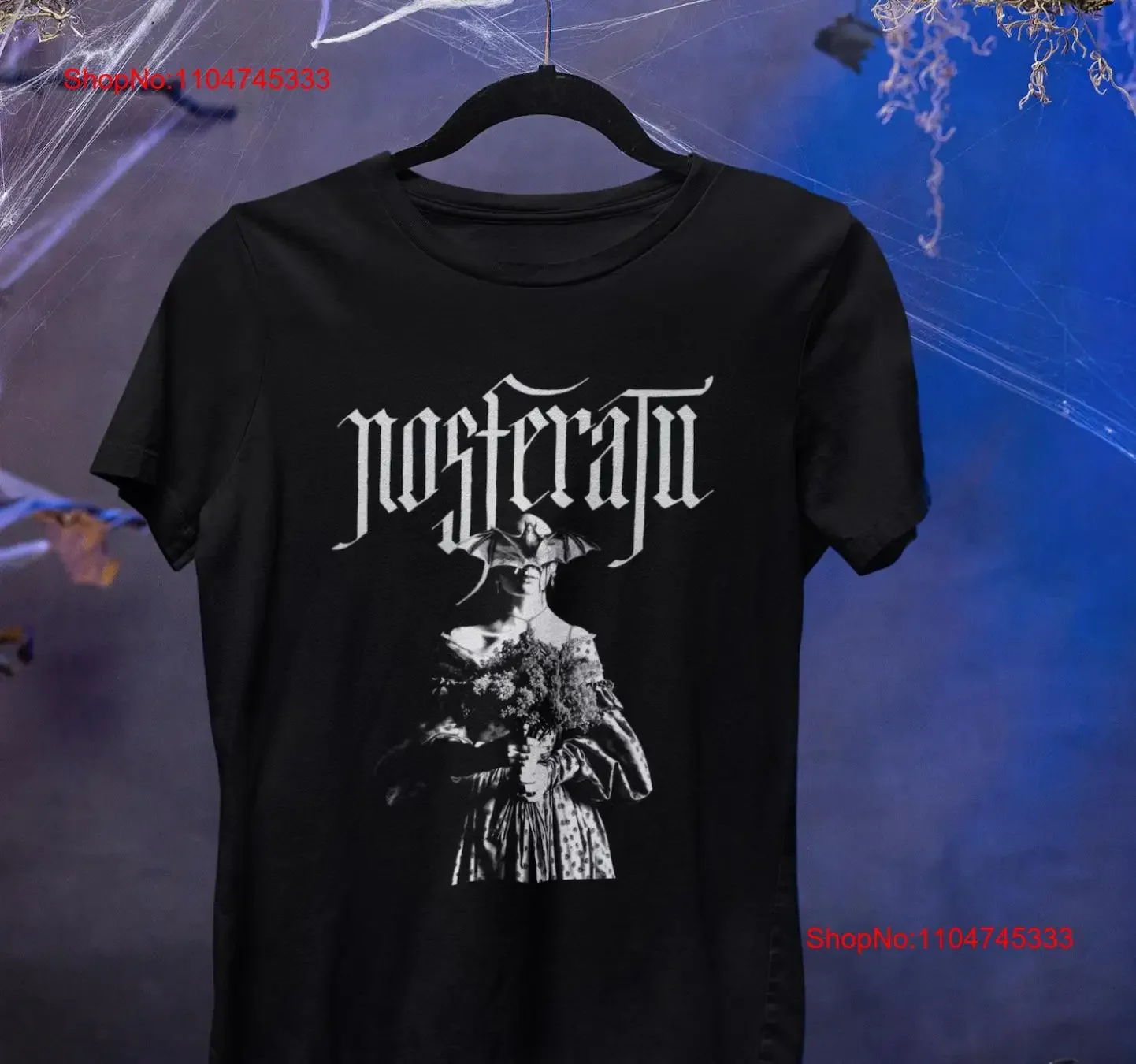 Футболка Nosferatu для фанатов из фильма, все размеры, винтажная, слегка модная, стильный, мягкий, универсальный топ для повседневной носки Футболка Nosferatu для фанатов из фильма, все размеры, винтажная, слегка модная, стильный, мягкий, универсальный топ для повседневной носки