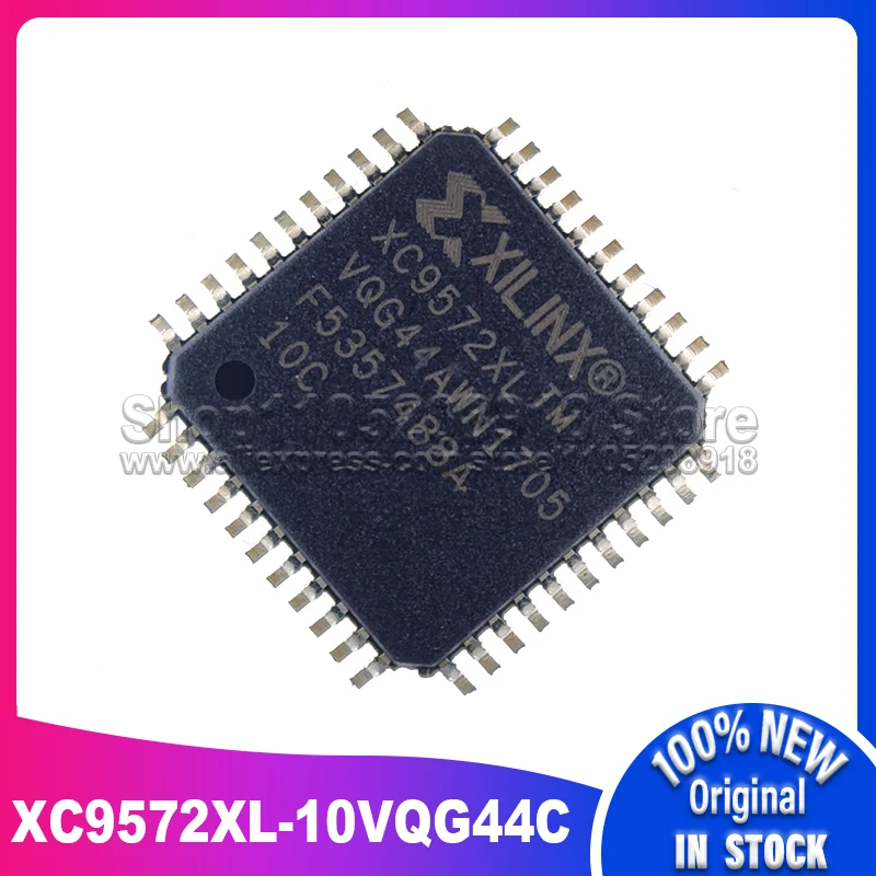 5 PZ/LOTTO XC9572XL-10VQG44C XC9572XL-VQG44 XC9572XL-10VQ44C XC9572XL QFP44100% Nuovo magazzino Spot