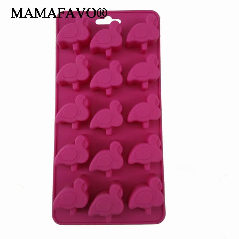 Coconut Tree Cactus Pineapple Cherry Flamingo Shape Silicone Mold Cake Baking Tools Diy Ice Tray Chocolate Pastry Mould K451